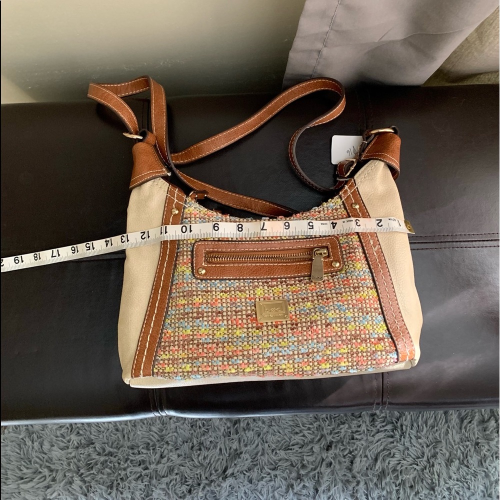 Born Concepts New Beige/Multi Crossbody